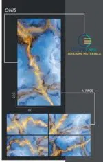 onis 80×160 Supernano Polished Granite