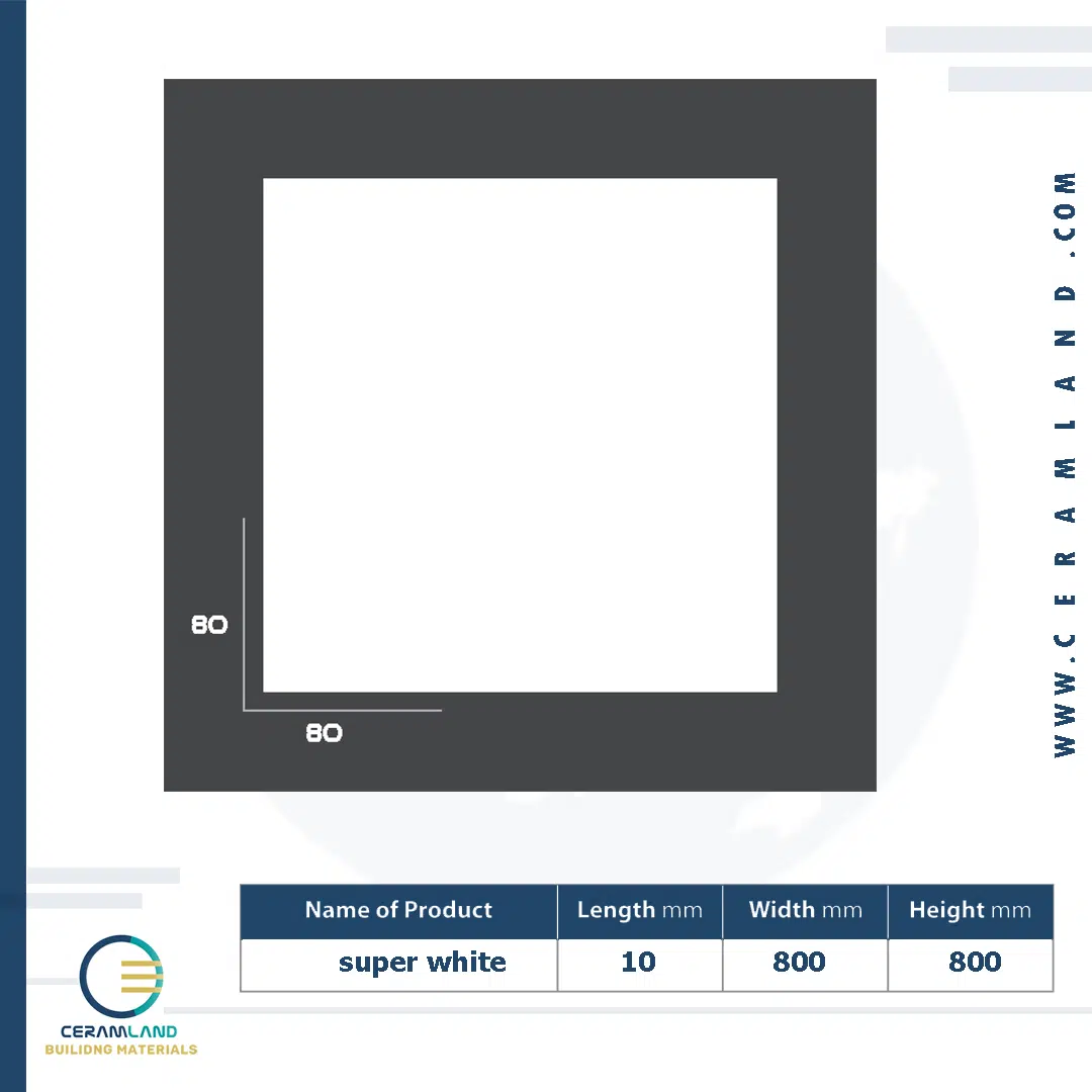 white 80-80-1 white 80×80 Porcelain tile