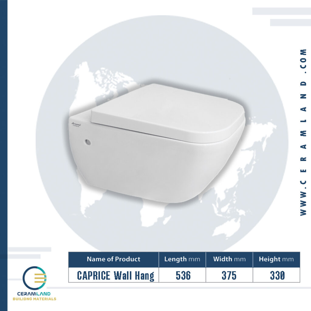 Caprice Wall-Hung Toilet