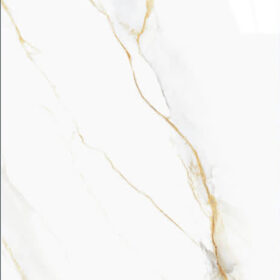 Kian White Polished Porcelain tile 60x120