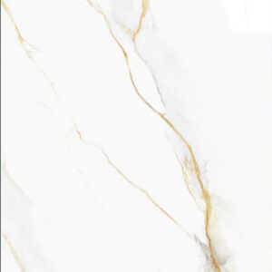Kian White Polished Porcelain tile 60x120