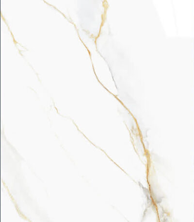 Kian White Polished Porcelain tile 60x120